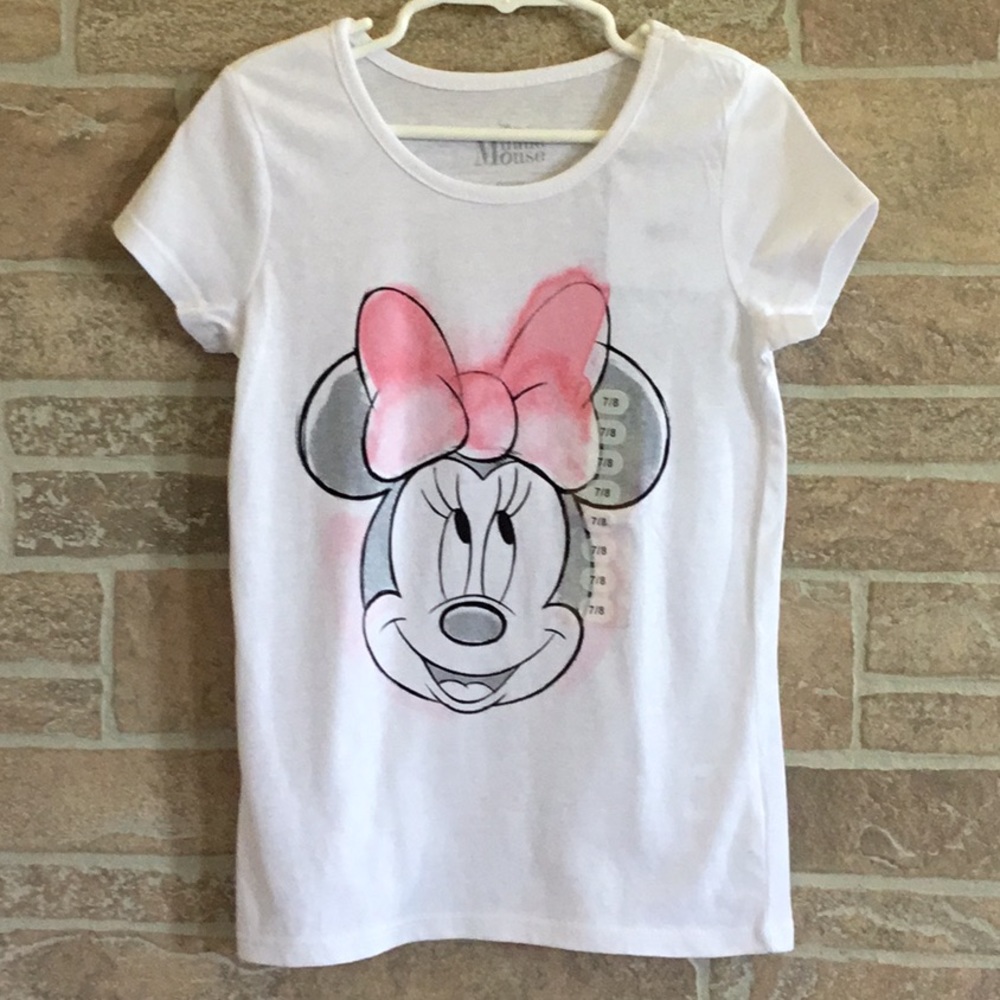 Disney Minnie Mouse White Tee